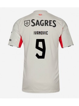 Billige Benfica Franjo Ivanovic #9 Bortedrakt 2025-26 Kortermet
